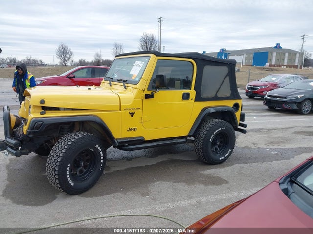 Продаж на аукціоні авто 2000 Jeep Wrangler Se, vin: 1J4FA29P2YP797156, номер лоту: 41517183