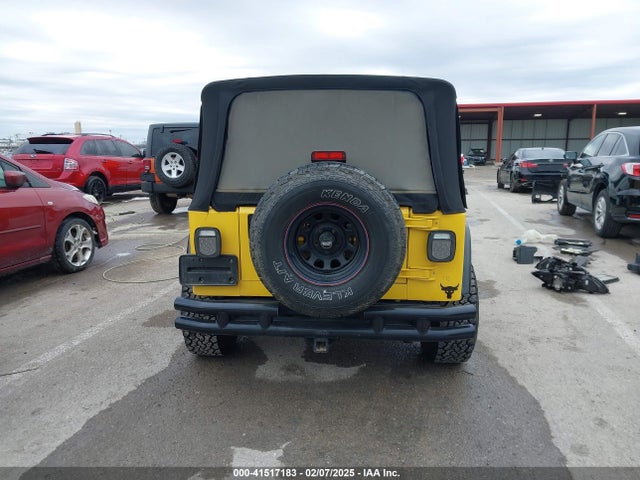 Продаж на аукціоні авто 2000 Jeep Wrangler Se, vin: 1J4FA29P2YP797156, номер лоту: 41517183