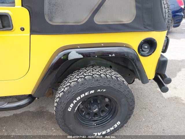 Продаж на аукціоні авто 2000 Jeep Wrangler Se, vin: 1J4FA29P2YP797156, номер лоту: 41517183