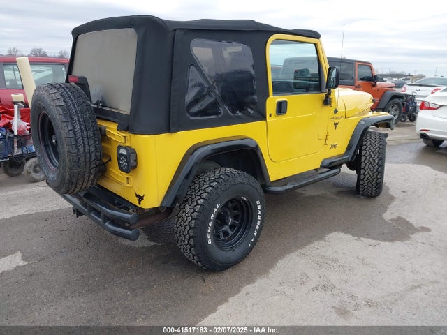Продаж на аукціоні авто 2000 Jeep Wrangler Se, vin: 1J4FA29P2YP797156, номер лоту: 41517183