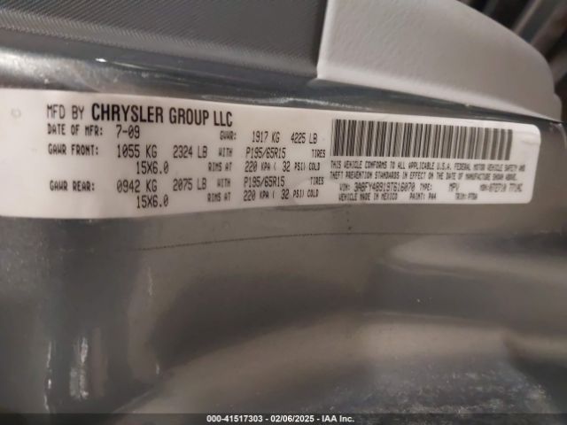 2009 CHRYSLER PT CRUISER 3A8FY48919T616070 Photo 8