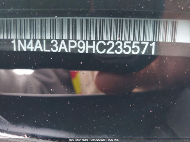 1N4AL3AP9HC235571 Nissan Altima 2.5 Sr