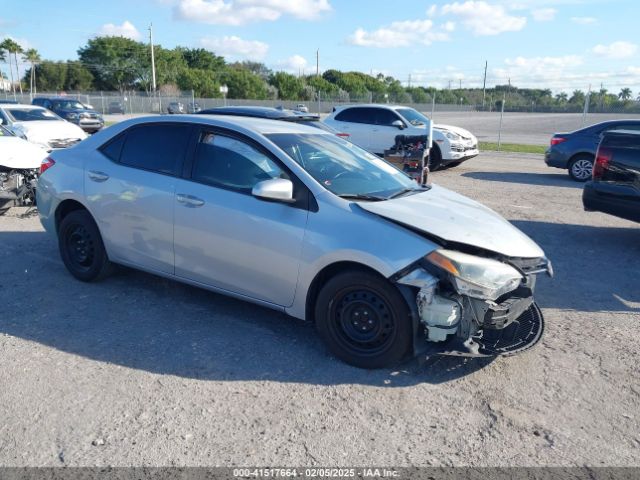 2T1BURHEXGC583923 Toyota COROLLA LE
