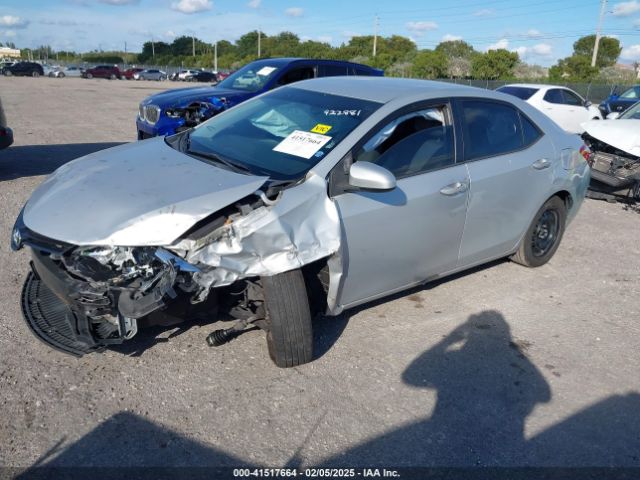 2T1BURHEXGC583923 Toyota COROLLA LE
