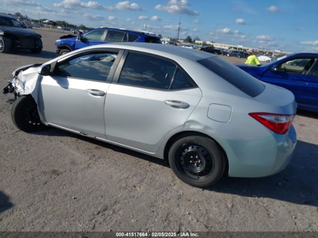 2T1BURHEXGC583923 Toyota COROLLA LE