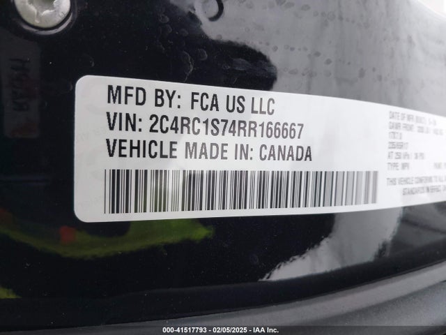 2C4RC1S74RR166667 Chrysler Pacifica Hybrid Select