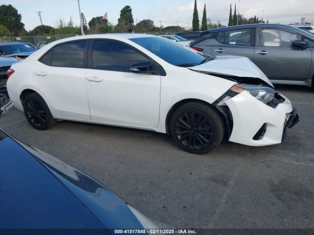 5YFBURHE3GP443096 Toyota Corolla L/le/le Pls/prm/s/s Pls