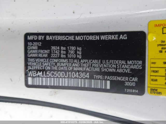 2013 BMW Z4 WBALL5C50DJ104364 Photo 8