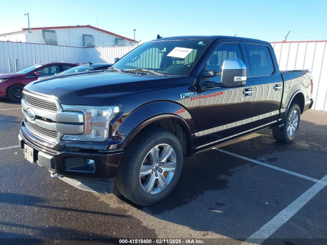 Ford F-150 Platinum 2018 1FTEW1E58JFC35176 Image 2