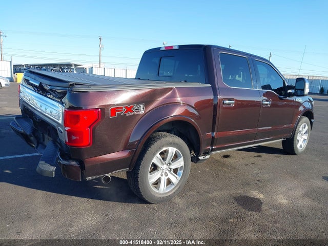 Ford F-150 Platinum 2018 1FTEW1E58JFC35176 Image 4