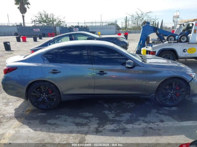 JN1FV7DR3MM880237 Infiniti Q50 Red Sport 400 Awd