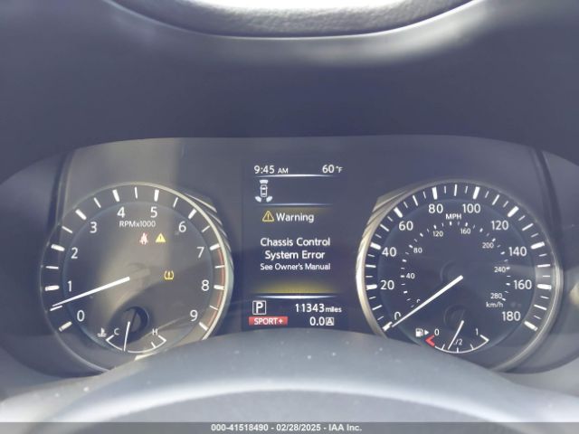 JN1FV7DR3MM880237 Infiniti Q50 Red Sport 400 Awd