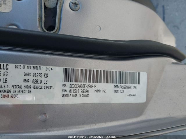 2C3CCAAG0EH220848 Chrysler 300