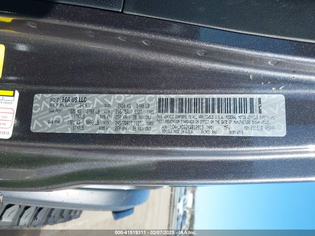 1C4HJXDG2KW612913 Jeep Wrangler Unlimited Sport S 4x4