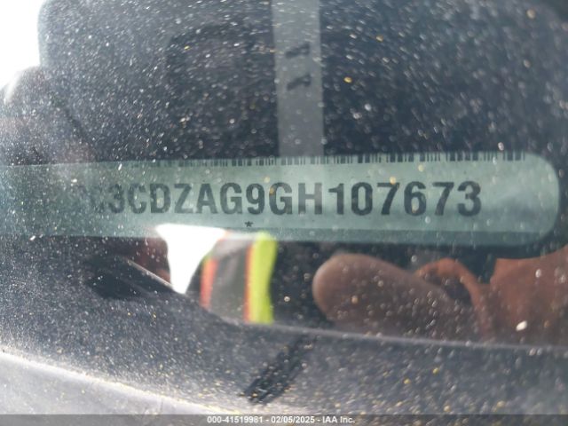2C3CDZAG9GH107673 Dodge Challenger Sxt