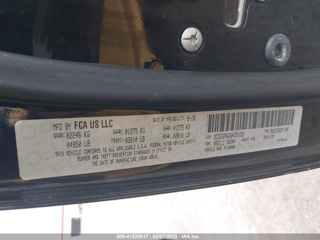 Dodge Challenger 2016 2C3CDZAG3GH331652 Image 25