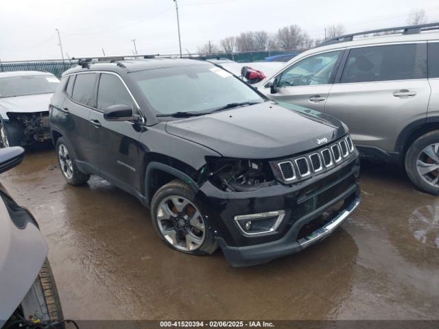Продажа на аукционе авто 2018 Jeep Compass Limited 4x4, vin: 3C4NJDCBXJT104460, номер лота: 41520394