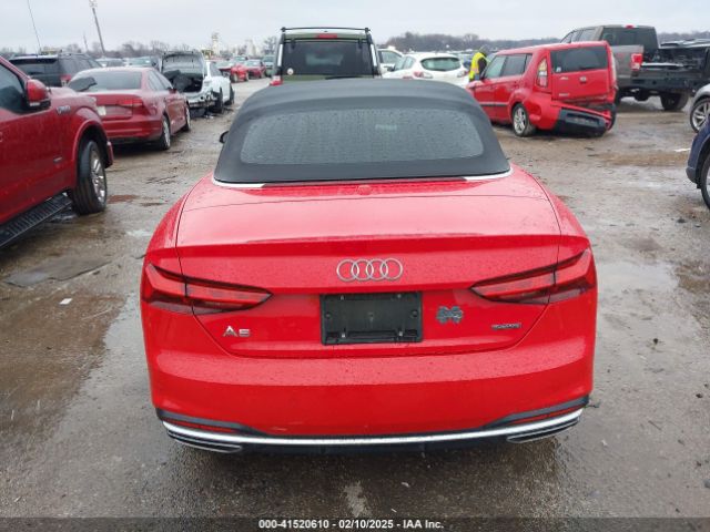 WAUWAGF56MN000156 Audi A5 Cabriolet Premium Plus 45 Tfsi Quattro S Tronic