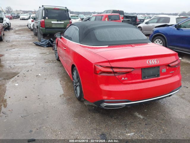 WAUWAGF56MN000156 Audi A5 Cabriolet Premium Plus 45 Tfsi Quattro S Tronic