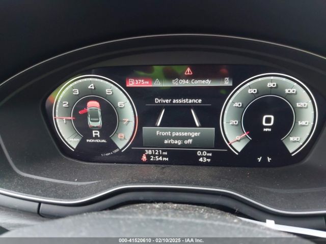 WAUWAGF56MN000156 Audi A5 Cabriolet Premium Plus 45 Tfsi Quattro S Tronic
