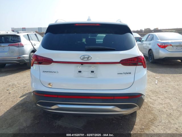 KM8S3DA15NU034056 Hyundai Santa Fe Hybrid Sel Premium