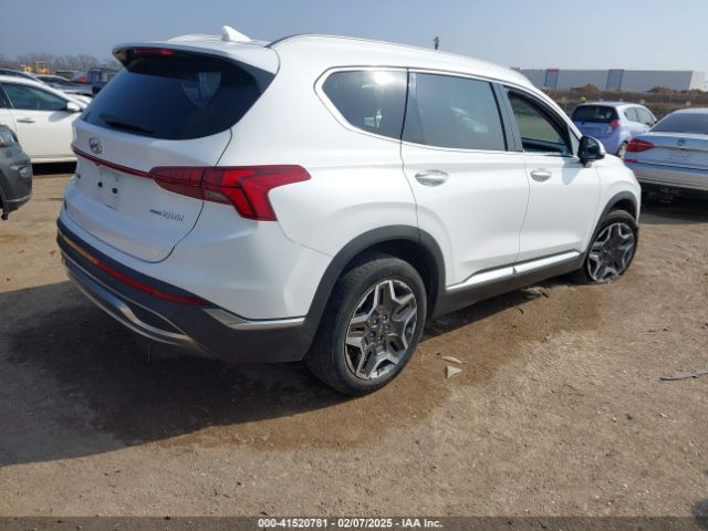 KM8S3DA15NU034056 Hyundai Santa Fe Hybrid Sel Premium
