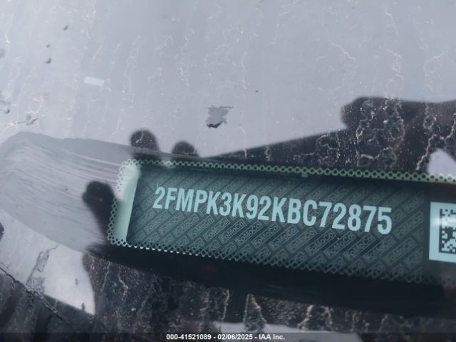 2FMPK3K92KBC72875 Ford Edge Titanium