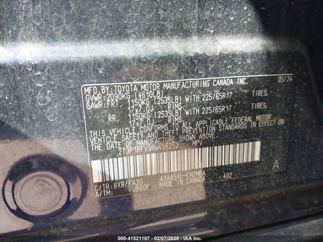 Toyota Rav4 Xle 2024 2T3P1RFV9RW456252 Image 9