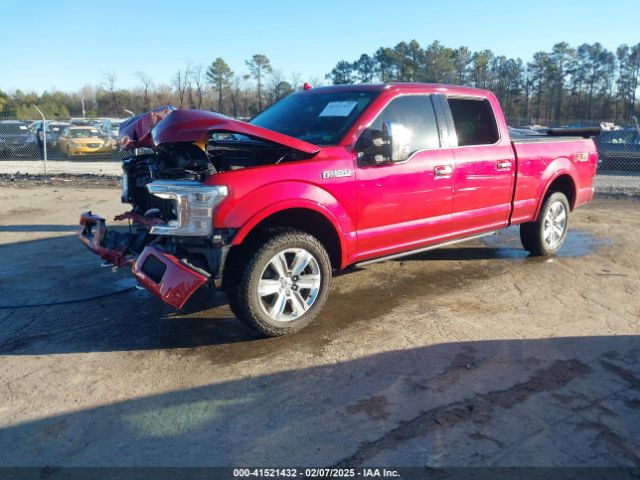 1FTFW1EG4JFD22269 Ford F-150 Platinum