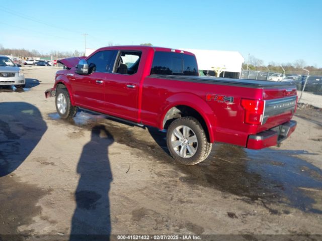 1FTFW1EG4JFD22269 Ford F-150 Platinum