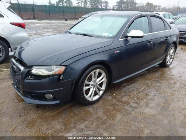 2012 AUDI S4 WAUBGAFL1CA112474 Photo 1