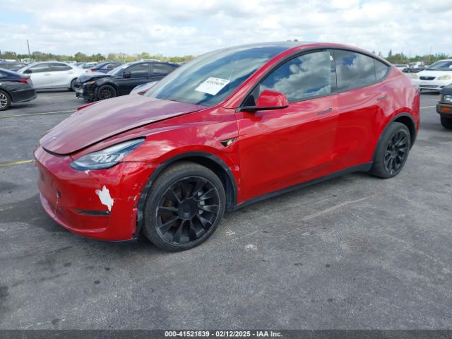 7SAYGDEE5NF386470 Tesla Model Y Long Range Dual Motor All-wheel Drive