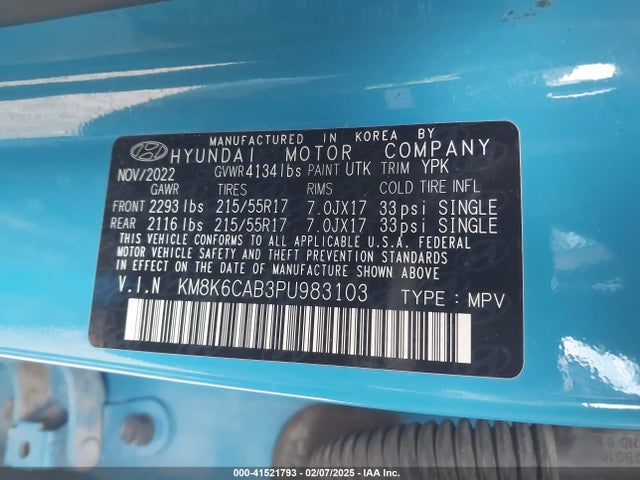 Hyundai Kona Sel 2023 KM8K6CAB3PU983103 Image 9