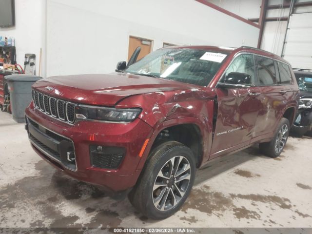 1C4RJKDG1M8144784 Jeep Grand Cherokee L Overland 4x4