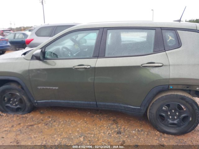 3C4NJCAB9KT838313 Jeep Compass Sport Fwd