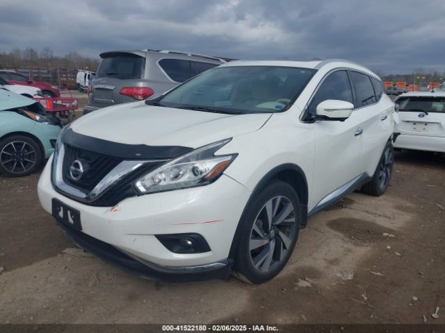 5N1AZ2MG3FN236940 Nissan Murano Platinum