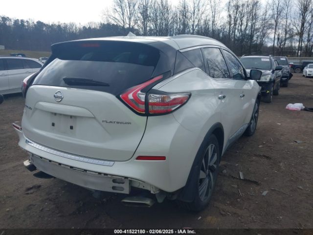 5N1AZ2MG3FN236940 Nissan Murano Platinum