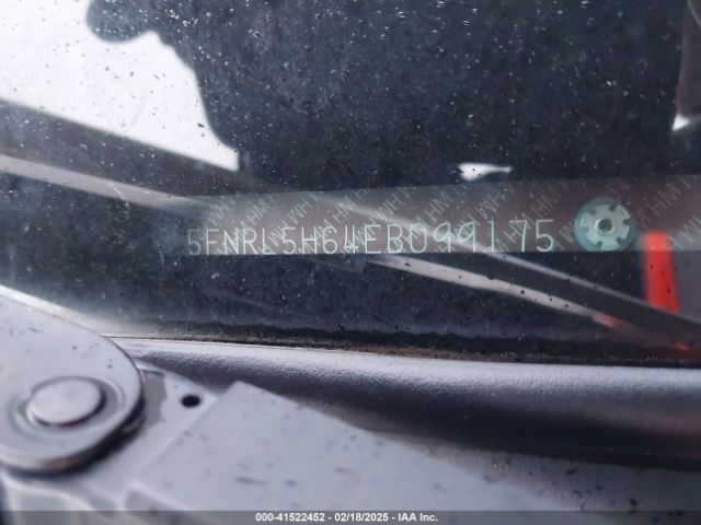 5FNRL5H64EB099175 Honda Odyssey Ex-l