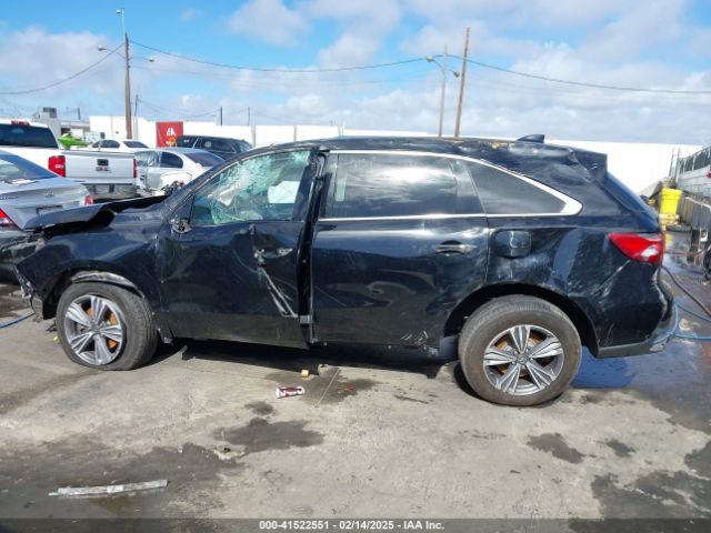 5J8YD4H30KL001830 Acura Mdx Standard