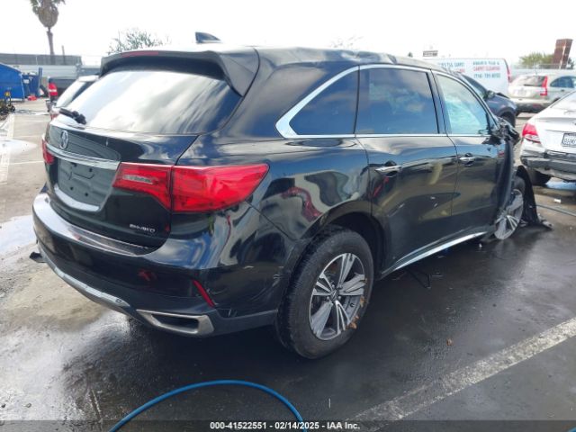 5J8YD4H30KL001830 Acura Mdx Standard