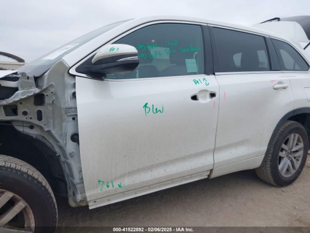 5TDZKRFH6GS162855 Toyota Highlander Le V6