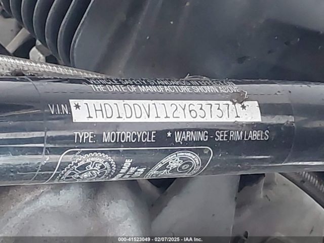 2002 HARLEY-DAVIDSON FLHT 1HD1DDV112Y637371 Photo 9