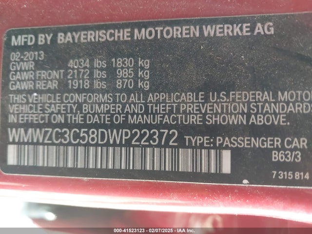 2013 MINI COUNTRYMAN WMWZC3C58DWP22372 Photo 8