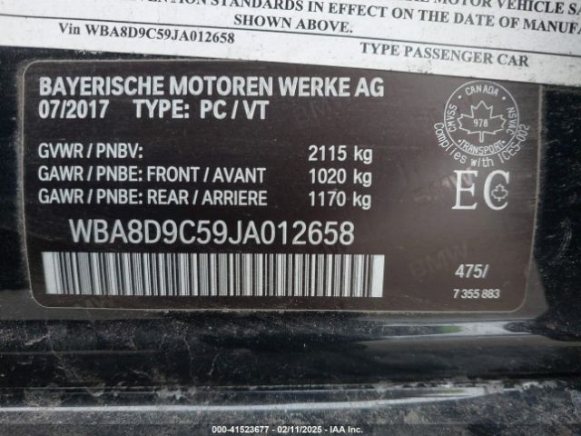 2018 BMW 330I WBA8D9C59JA012658 Photo 8