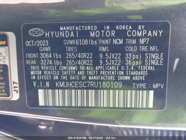 KMUHCESC7RU180109 Genesis Gv80 3.5t Awd