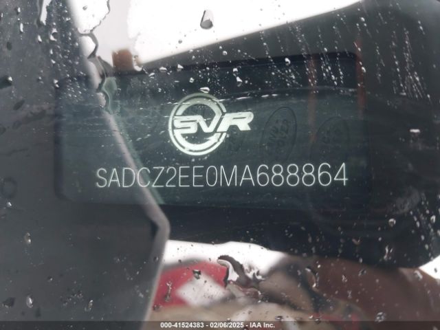 SADCZ2EE0MA688864 Jaguar F-pace Svr P550 Awd Automatic