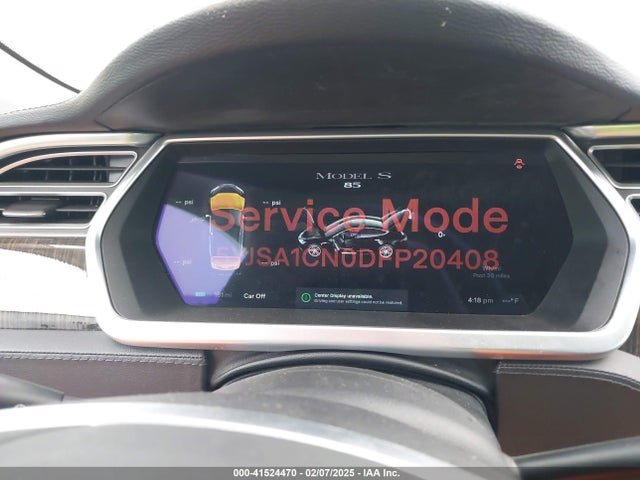 2013 TESLA MODEL S 5YJSA1CN0DFP20408 Photo 6