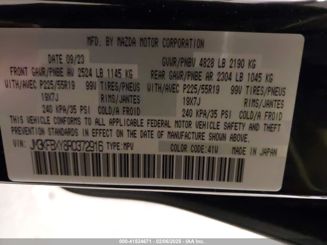 JM3KFBXY8R0372916 Mazda Cx-5 2.5 Turbo Signature