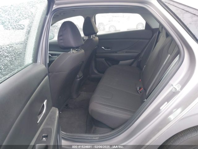 KMHLM4AJ9NU031372 Hyundai Elantra Hybrid Blue