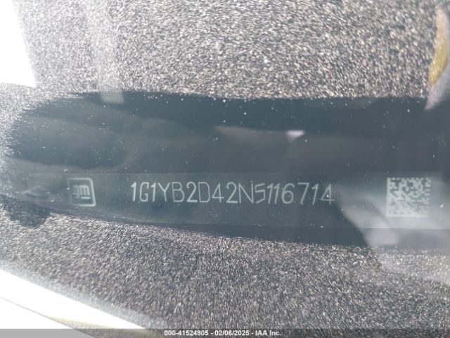 1G1YB2D42N5116714 Chevrolet Corvette Stingray Rwd  2lt